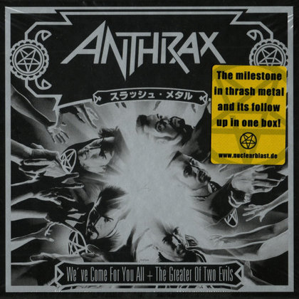 Anthrax - We´ve Come For You All / The Greater Of Two Evils Anthrax - We´ve Come For You All / The Greater Of Two Evils