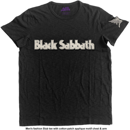 Black Sabbath - Logo & Daemon (Applique motif) Black Sabbath - Logo & Daemon (Applique motif)