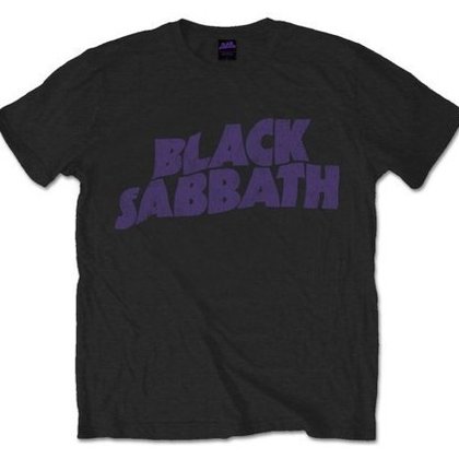 Black Sabbath - Wavy Logo - Vintage Black Sabbath - Wavy Logo - Vintage