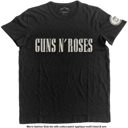 Guns N´ Roses - Logo & Bullet Circle (Applique Motif) Guns N´ Roses - Logo & Bullet Circle (Applique Motif)
